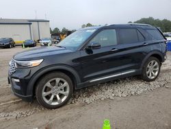 Ford salvage cars for sale: 2020 Ford Explorer Platinum