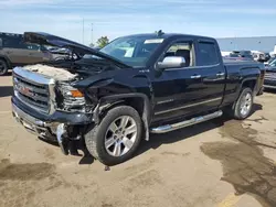 GMC Sierra k1500 slt salvage cars for sale: 2015 GMC Sierra K1500 SLT