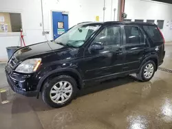 Salvage cars for sale at Blaine, MN auction: 2005 Honda CR-V SE