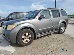 Nissan salvage cars for sale: 2007 Nissan Pathfinder LE