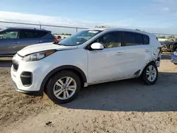 Salvage cars for sale from Copart Houston, TX: 2017 KIA Sportage LX