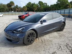 Salvage cars for sale from Copart Fort Pierce, FL: 2020 Tesla Model 3