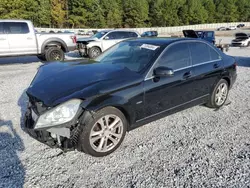 Salvage cars for sale at Gainesville, GA auction: 2012 Mercedes-Benz C 250