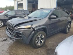 Jeep salvage cars for sale: 2015 Jeep Cherokee Trailhawk