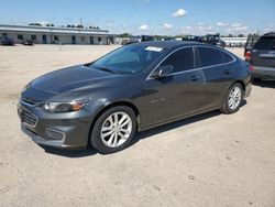 Chevrolet salvage cars for sale: 2017 Chevrolet Malibu LT