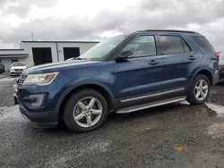 Salvage cars for sale at Lumberton, NC auction: 2017 Ford Explorer XLT