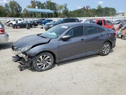 Honda salvage cars for sale: 2016 Honda Civic EX