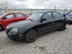 Salvage cars for sale at Dyer, IN auction: 2006 Hyundai Elantra GLS