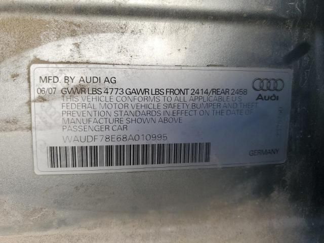 2008 Audi A4 2.0T Quattro