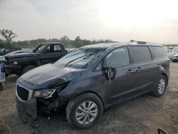 Salvage cars for sale at Des Moines, IA auction: 2016 KIA Sedona LX