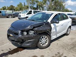 Chevrolet salvage cars for sale: 2014 Chevrolet Sonic LT