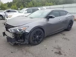 Salvage cars for sale at Assonet, MA auction: 2017 Nissan Maxima 3.5S