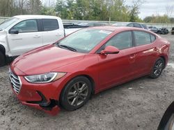 Salvage cars for sale at Leroy, NY auction: 2018 Hyundai Elantra SEL