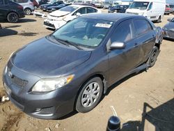 Salvage cars for sale from Copart Woodhaven, MI: 2010 Toyota Corolla Base