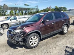 KIA salvage cars for sale: 2011 KIA Sorento Base