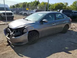 Nissan salvage cars for sale: 2015 Nissan Sentra S