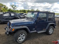 Jeep salvage cars for sale: 2004 Jeep Wrangler / TJ Sport