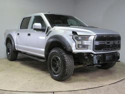 Salvage cars for sale from Copart Chicago: 2017 Ford F150 Raptor