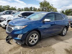 Salvage cars for sale at Baltimore, MD auction: 2019 Chevrolet Equinox Premier