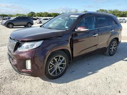 Salvage cars for sale at San Antonio, TX auction: 2015 KIA Sorento SX