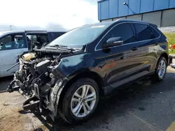 Salvage cars for sale at Woodhaven, MI auction: 2019 Ford Edge SEL