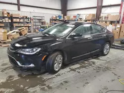 Salvage cars for sale at Spartanburg, SC auction: 2017 Chrysler 200 Limited