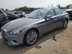 Flood-damaged cars for sale at auction: 2023 Infiniti Q50 Luxe