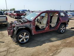 2021 Jeep Grand Cherokee L Limited en venta en Woodhaven, MI