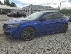 Salvage cars for sale at Prairie Grove, AR auction: 2018 Acura TLX TECH+A