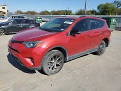 Salvage cars for sale at Wilmer, TX auction: 2017 Toyota Rav4 SE