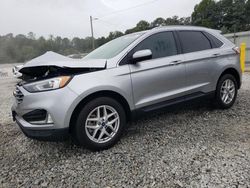 Salvage cars for sale at Ellenwood, GA auction: 2021 Ford Edge SEL