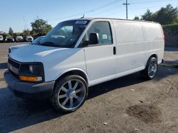 Salvage trucks for sale at San Martin, CA auction: 2015 Chevrolet Express G2500