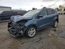 Salvage cars for sale at Tulsa, OK auction: 2018 Ford Escape SE