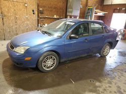 Salvage cars for sale at Ebensburg, PA auction: 2005 Ford Focus ZX4