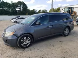 Salvage cars for sale at Seaford, DE auction: 2012 Honda Odyssey EXL