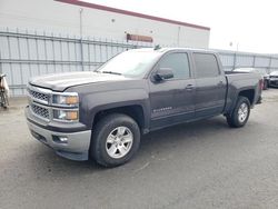 Salvage trucks for sale at Hayward, CA auction: 2015 Chevrolet Silverado C1500 LT