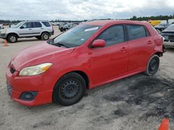 Salvage cars for sale from Copart Houston, TX: 2009 Toyota Corolla Matrix