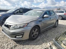 Salvage cars for sale at Magna, UT auction: 2015 KIA Optima LX