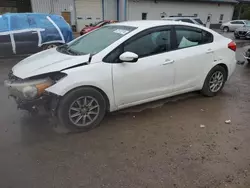 Salvage cars for sale at York Haven, PA auction: 2015 KIA Forte LX