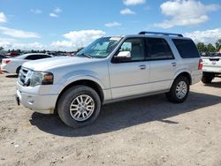 Salvage cars for sale at Houston, TX auction: 2013 Ford Expedition Limited