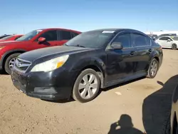 Subaru Legacy 2.5i Premium salvage cars for sale: 2011 Subaru Legacy 2.5I Premium