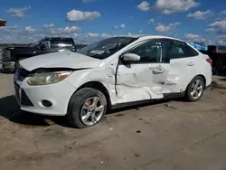 Salvage cars for sale at Grand Prairie, TX auction: 2013 Ford Focus SE