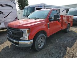 Salvage trucks for sale at Davison, MI auction: 2022 Ford F350 Super Duty