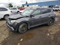 Toyota salvage cars for sale: 2017 Toyota Rav4 SE