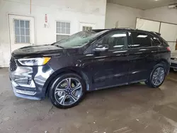 Salvage cars for sale at Davison, MI auction: 2020 Ford Edge ST