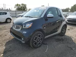 Smart salvage cars for sale: 2016 Smart Fortwo