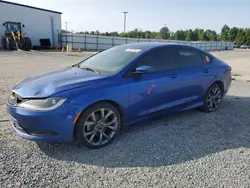 Salvage cars for sale from Copart Lumberton, NC: 2015 Chrysler 200 S