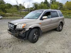 Honda salvage cars for sale: 2007 Honda Pilot EXL