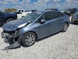 Salvage cars for sale at Taylor, TX auction: 2022 Toyota Corolla LE