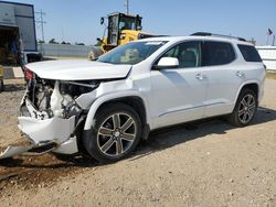 Salvage cars for sale from Copart Bismarck, ND: 2018 GMC Acadia Denali